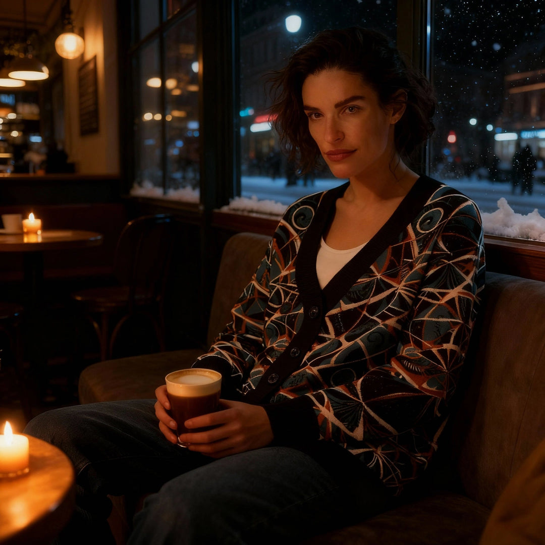 The Anti-AI Cardigan: Comfort With a Hidden Edge