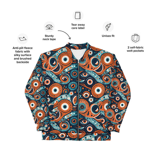 Adversarial Bomber Jacket Unisex - VisibleToHumans