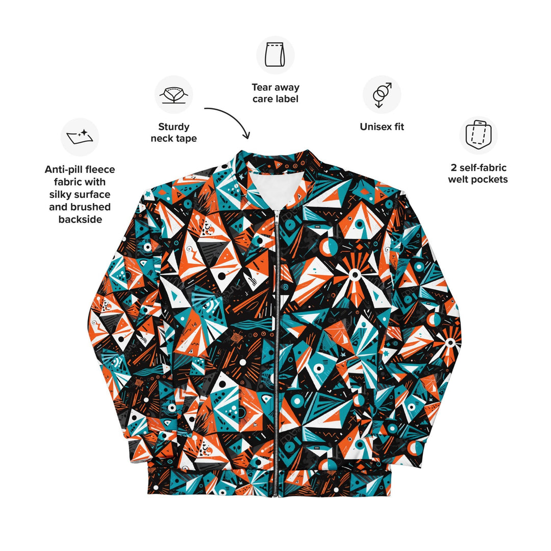 Adversarial Bomber Jacket Unisex - VisibleToHumans