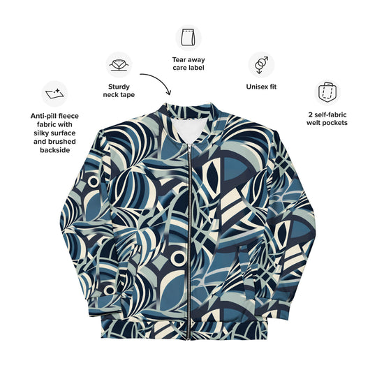 Adversarial Bomber Jacket Unisex - VisibleToHumans
