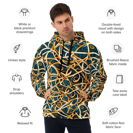 Adversarial Hoodie Unisex - VisibleToHumans