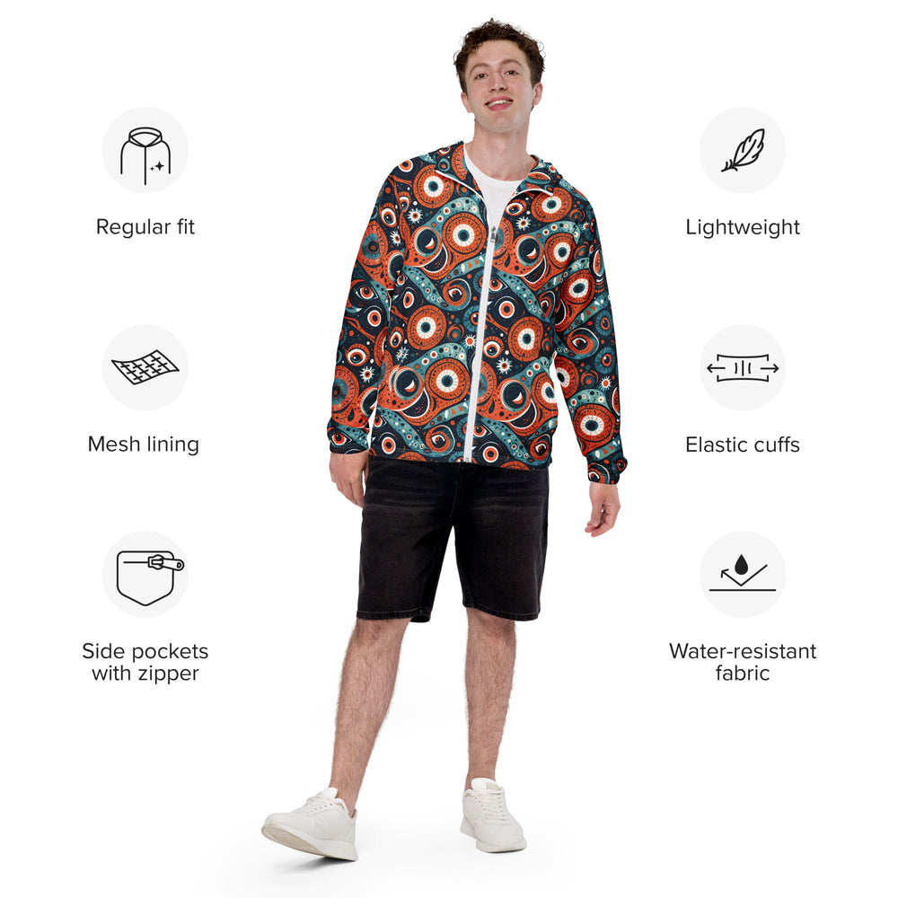 Adversarial Men’s windbreaker - VisibleToHumans