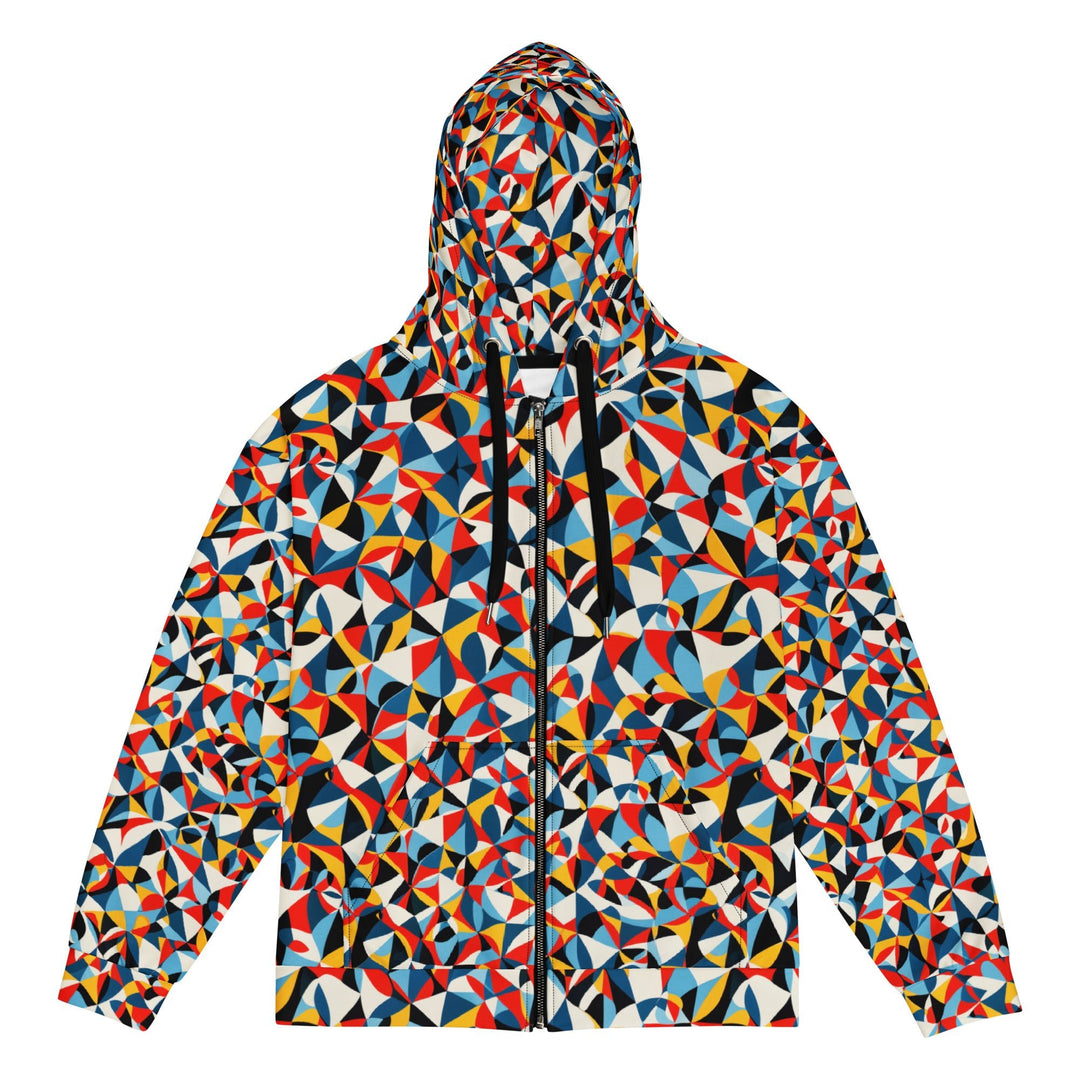 Adversarial Zip Hoodie Unisex - VisibleToHumans