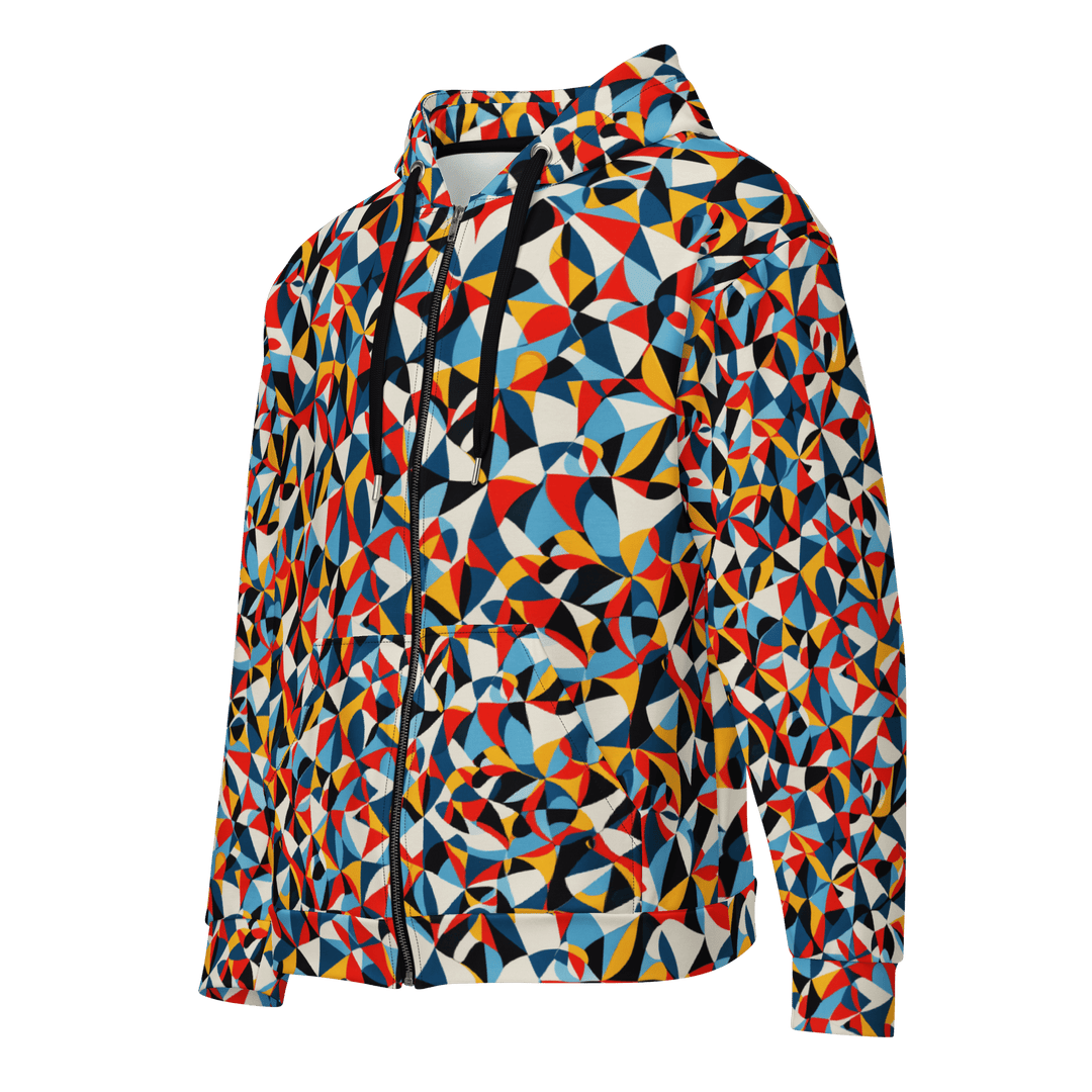 Adversarial Zip Hoodie Unisex - VisibleToHumans
