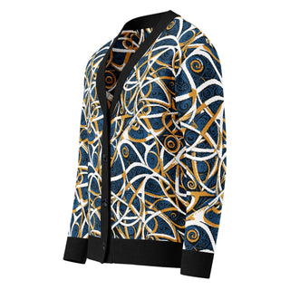 Anti AI Adversarial Knitted cardigan