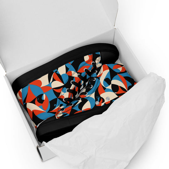 Men’s Adversarial high top canvas shoes - VisibleToHumans
