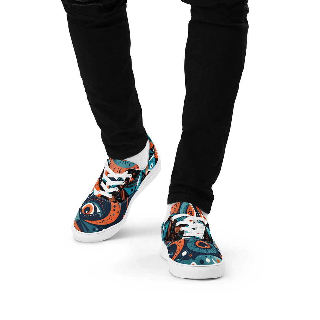 Men’s Adversarial lace - up canvas shoes - VisibleToHumans