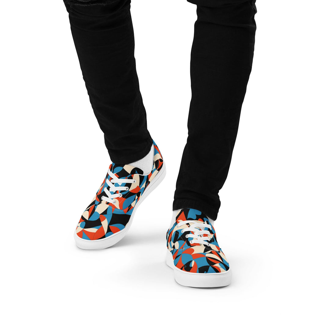 Men’s Adversarial lace - up canvas shoes - VisibleToHumans