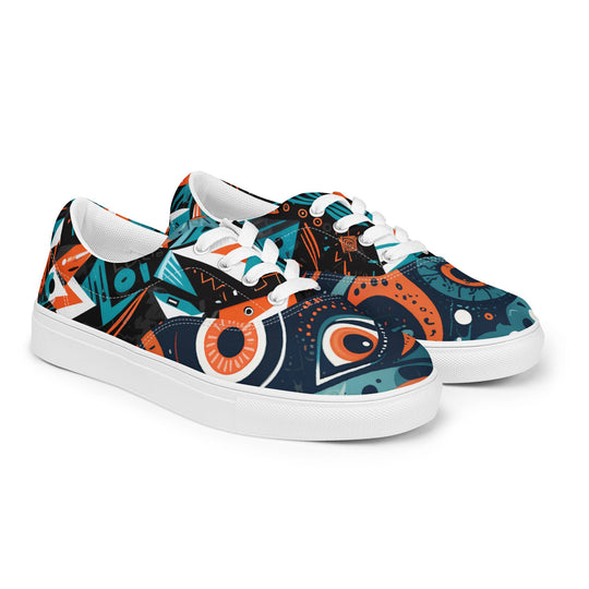 Men’s Adversarial lace - up canvas shoes - VisibleToHumans