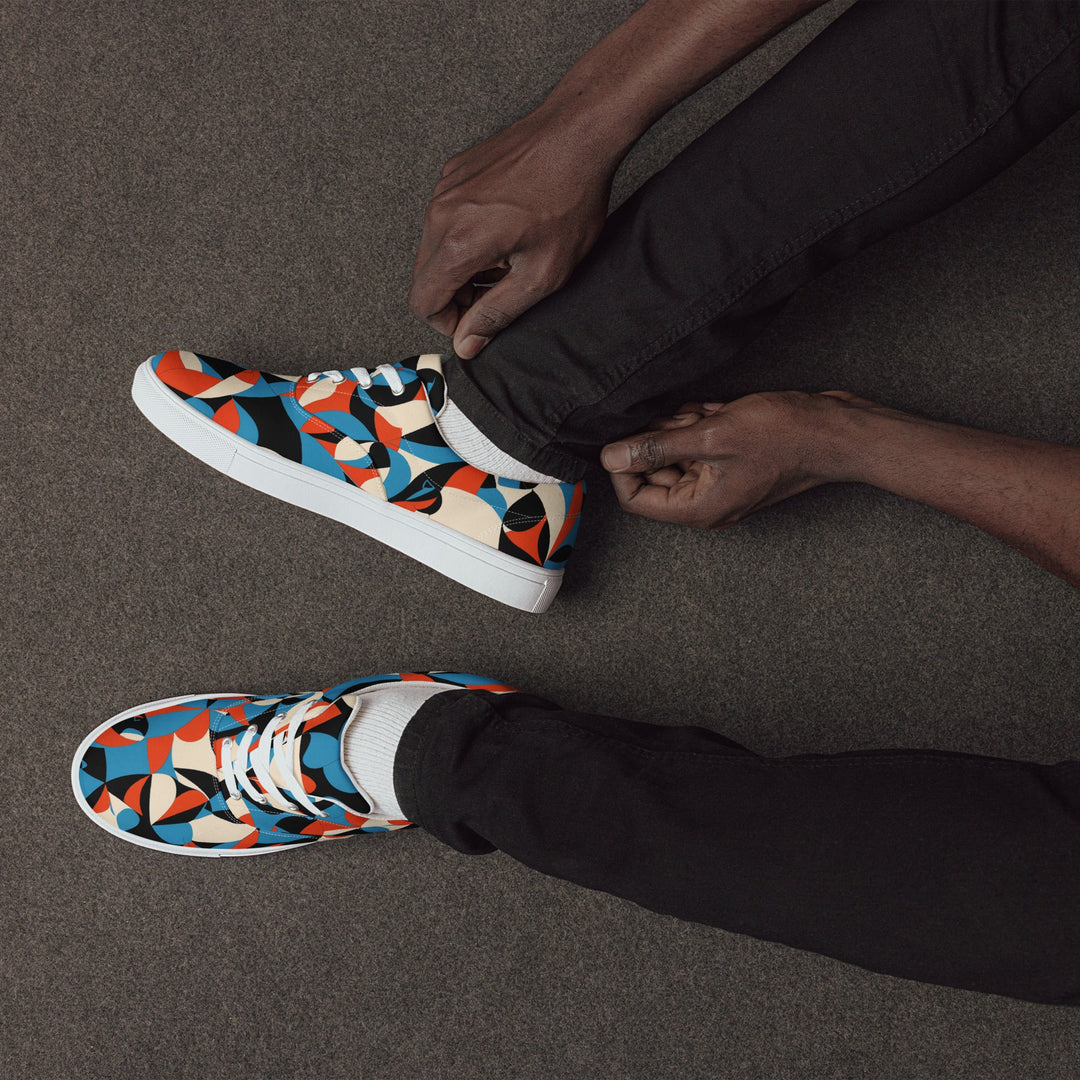 Men’s Adversarial lace - up canvas shoes - VisibleToHumans