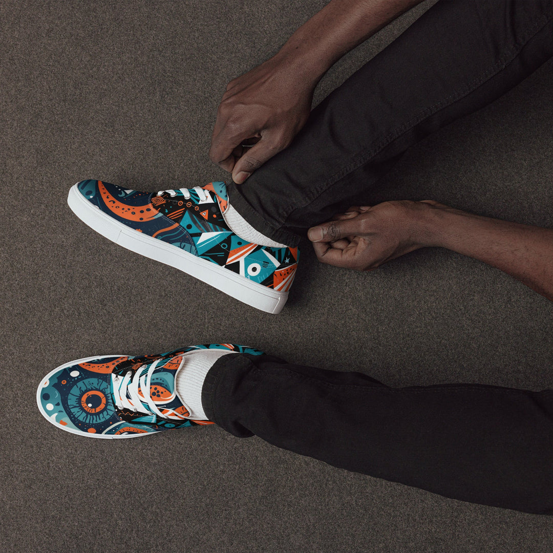Men’s Adversarial lace - up canvas shoes - VisibleToHumans