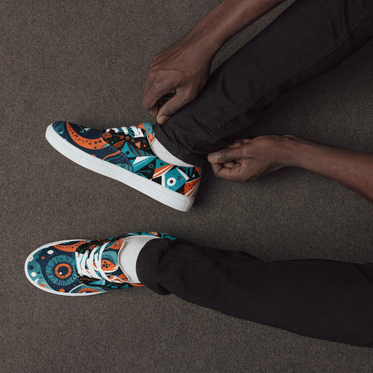 Men’s Adversarial lace - up canvas shoes - VisibleToHumans