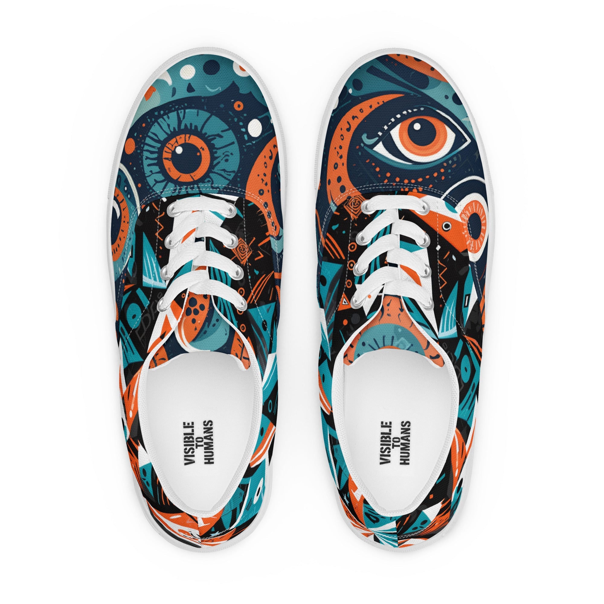 Men’s Adversarial lace - up canvas shoes - VisibleToHumans