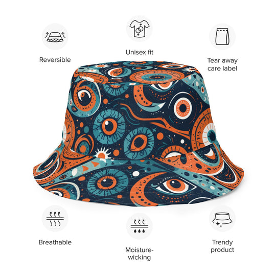 Reversible Adversarial Bucket Hat - VisibleToHumans
