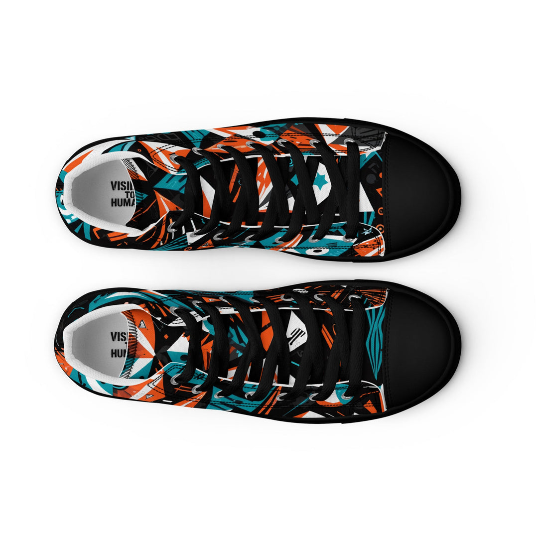 Women’s Adversarial high top canvas shoes - VisibleToHumans