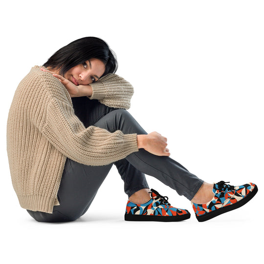 Women’s Adversarial lace - up canvas shoes - VisibleToHumans